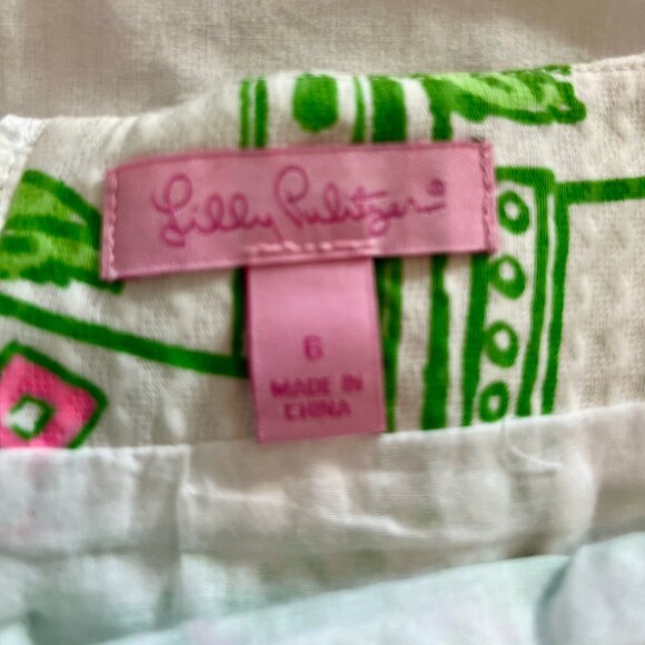 Lilly Pulitzer | Just Add Mint Julep Skirt (Size 6) - Picture 3 of 3